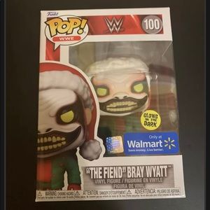 Funko pop WWE AEW The Fiend Bray Wyatt Christmas edition